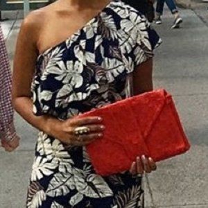 Farrow floral gorgeous one-shouldered piece jumpsuit. * NWT ~ Size Small*